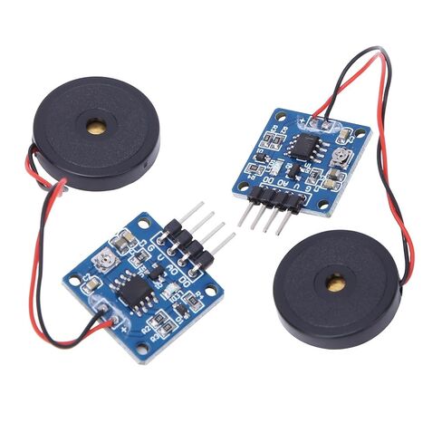Piezoelectric Vibration Sensor Module, Analog Vibration Switch Module, Adjustable Sensitivity Potentiometer Sensor with Accurate Detection, Ideal for Electronic Drum Interaction in Kuwait