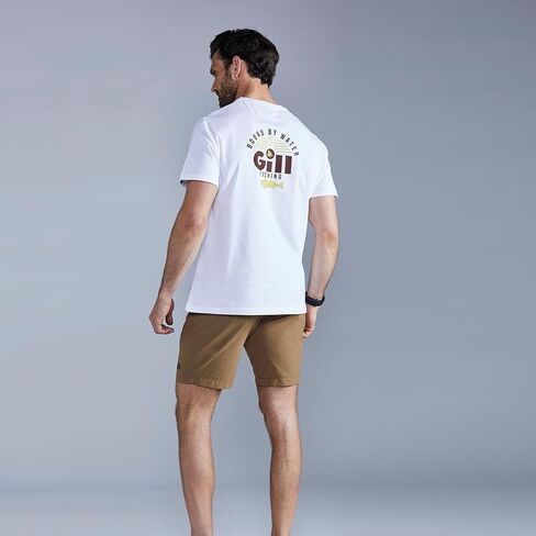 GILL Men's Excursion Fishing Shorts - Lightweight, 2-Way Stretch, Quick Dry, Water & Stain Repellent, UPF 50+ UV Protection (Coffee, L) in Kuwait