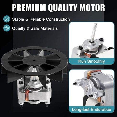 BP27 Fan Motor Replacement for Broan Nutone 663-C 688-C 663 688 678 671 659 662 668 670 689 669 663-E 688-E 678-C 678-D 678-F Bathroom Exhaust Fan, S97012038 Vent Fans Motor 50CFM, 2.0 Sones, 2-Pack in Kuwait
