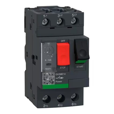New GV2ME14 Motor Protection Circuit Breakers 6-10A Manual Starter and Protector GV2ME Screw clamp in Kuwait