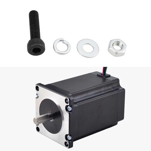 2pcs Stepper Motor Mounting Bracket 132x65mm Compatible with NEMA 23 in Kuwait