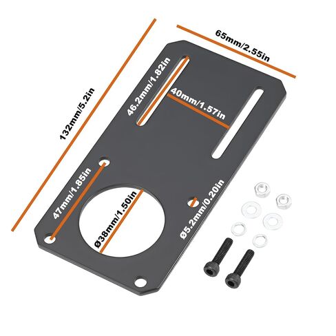 2pcs Stepper Motor Mounting Bracket 132x65mm Compatible with NEMA 23 in Kuwait
