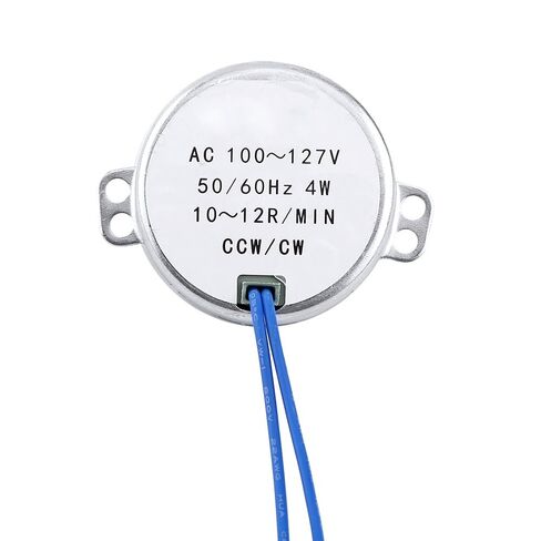 1 Piece 4 Sizes AC 100V-127V 4W 50/60Hz Synchronous Motor (10-12RPM) in Kuwait