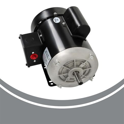 Electric Motor 1 HP 1725RPM Single Phase Motor 115V/230V 13.6/6.8A 56 Frame CW/CCW for Agricultural Equipment in Kuwait