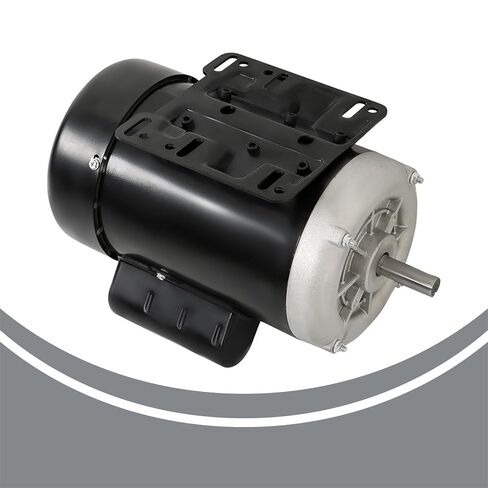 Electric Motor 1 HP 1725RPM Single Phase Motor 115V/230V 13.6/6.8A 56 Frame CW/CCW for Agricultural Equipment in Kuwait