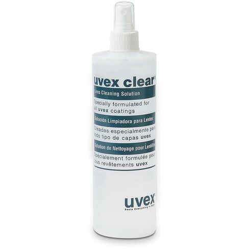 UVEX by Honeywell S463 Uvex Liquid Lens Cleaner, 16 oz., Clear in Kuwait