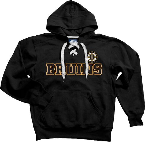 Blue 84 NHL unisex-adult Nhl Officially Licensed Lace Up Hockey Hooded Sweatshirt in Kuwait