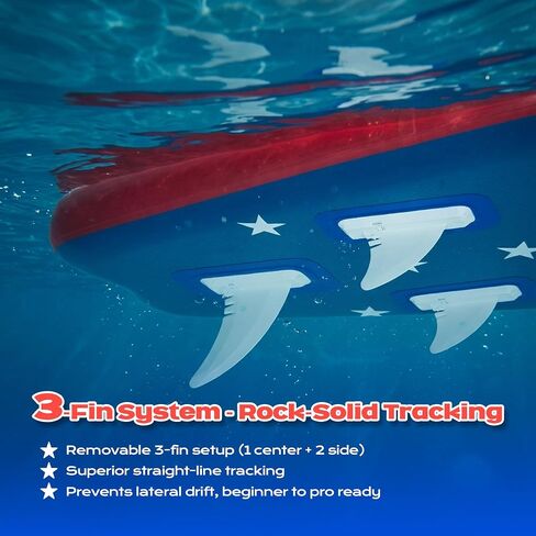 FunWater Nawakar قابل للنفخ SUP 11'x33 x6 لوح مجداف واقف مع تصميم ذيل السنونو، في كل مكان للبالغين / الشباب، لوح تجديف واسع وثابت مع ملحقات كاملة in Kuwait