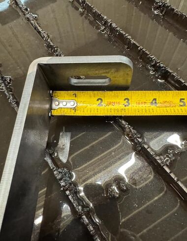 1/4" Steel Z Bracket 6" x 2" x 1/4" Steel Z Bracket with Slots (4 Pack) Hot Rolled in Kuwait
