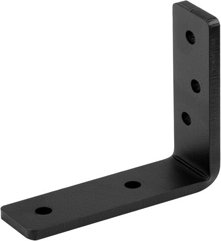 4 PCS Heavy Duty L Angle Bracket for Wood, Corner Brace, 5" x 5" x 1-1/2" | 5/16" Thick in Kuwait
