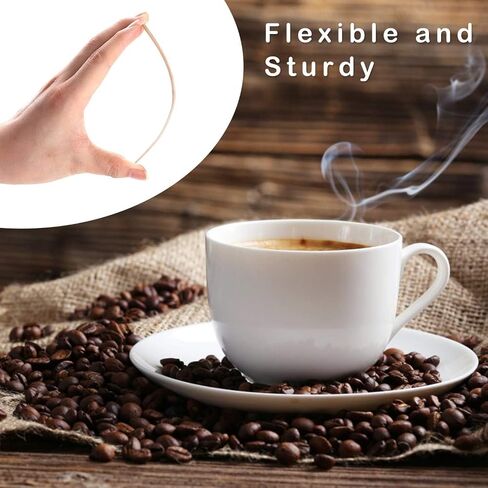 Wooden Coffee Stirrers, Thick Birch 5.5 Inches 1000PCS Disposable Coffee Stirrers Stir Sticks for Coffee & Cocktails, Natural Birch Biodegradabl Food Grade Stir Sticks for Coffee Bar in Kuwait
