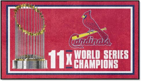 FANMATS 36109: St. Louis Cardinals Dynasty 3ft. x 5ft. Plush Area Rug in Kuwait