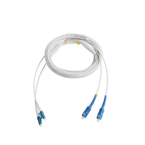 UPC 2 SC Transfer LC Single Mode Dual Core Simplex Fiber Jumper(20M) in Saudi Arabia