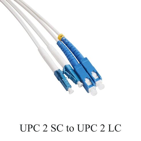 UPC 2 SC Transfer LC Single Mode Dual Core Simplex Fiber Jumper(20M) in Saudi Arabia