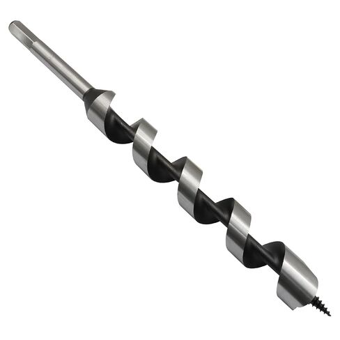 Hordion 1" Wood Auger Drill Bit, 12 Inch Long Ship Auger Bit with Hex Shank for Soft and Hard Wood Plastic Drywall Composite Materials in Kuwait