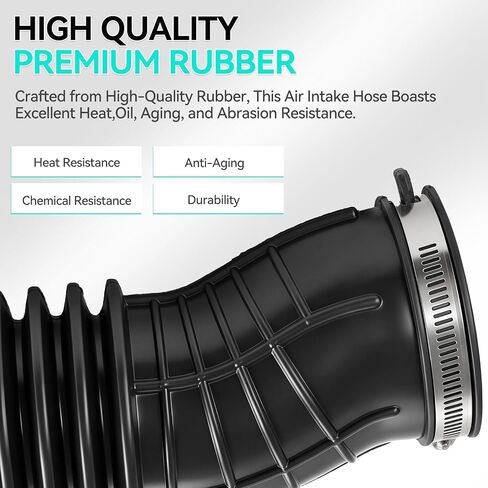 17225-5AA-A00 Air Intake Hose Tube for Honda Civic 2016-2021 L4 1.5L Engine Air Intake Pipe with Clamps Replace# 172255AAA00 in Kuwait