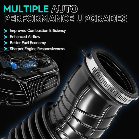 17225-5AA-A00 Air Intake Hose Tube for Honda Civic 2016-2021 L4 1.5L Engine Air Intake Pipe with Clamps Replace# 172255AAA00 in Kuwait