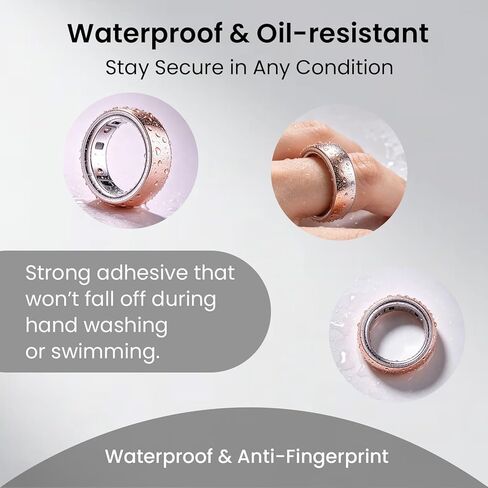 متوافق مع غطاء Oura الدائري الشفاف الجيل 4، مناسب لطبقة Oura Ring Gen 4/4 السيراميك/الجيل 3، غطاء Oura Ring Gen 4 غير المرئي المضاد للخدش رفيع للغاية، مقاس 5-8 in Kuwait