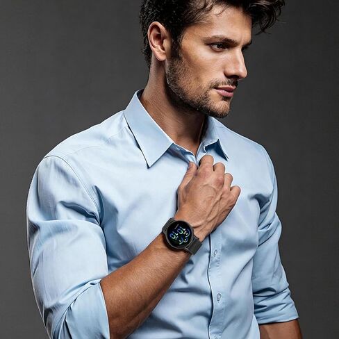 6 عبوات من الأربطة القابلة للتمدد 20 مم متوافقة مع Garmin Vivoactive 5/ Vivoactive 6/ Vivoactive 3، نسيج نايلون مرن قابل للتعديل أشرطة رياضية بديلة لـ Forerunner 645/55/165/165 Music/158/245/245 Music Women Men in Kuwait