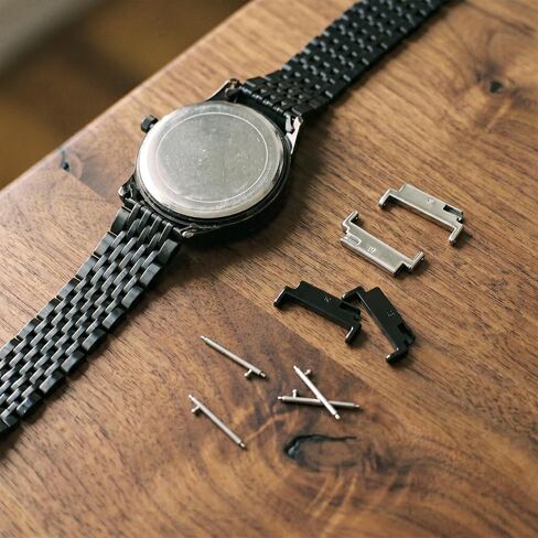 18mm to 20mm 22mm Watch Band Adapter, 2 pair 18mm to 22mm Strap Adapter Universal Metal Watch Band Adapters for Changing Favorite Watches Bands in Kuwait