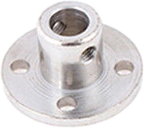 Flange Coupling Connector Rigid Coupling Shaft Axis Fittings Iron Build Suitable for Mechanical Engineering Lab Work, Inner diameter 6mm, Optional in Kuwait