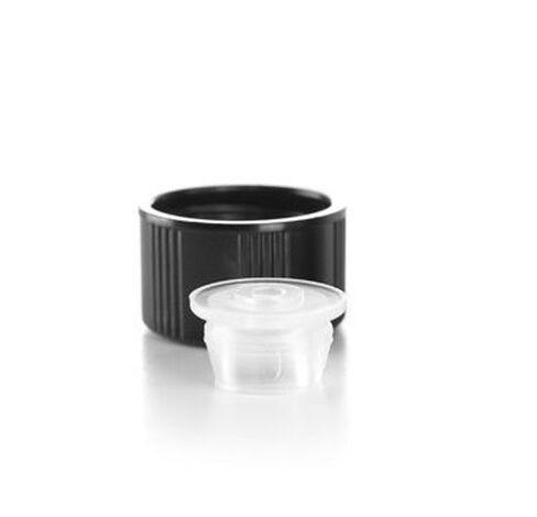 5/8 Dram Amber Glass Vial - Screw Cap w/Orifice Reducer- Pack of 144 in Kuwait