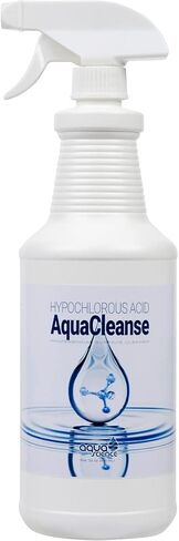 Hypochlorous Acid - 1 Gallon Refill Plus 32oz Spray Bottle Bundle | Convenient 500PPM HOCL For Multipurpose Application | Both Bottles Contain HOCL in Kuwait