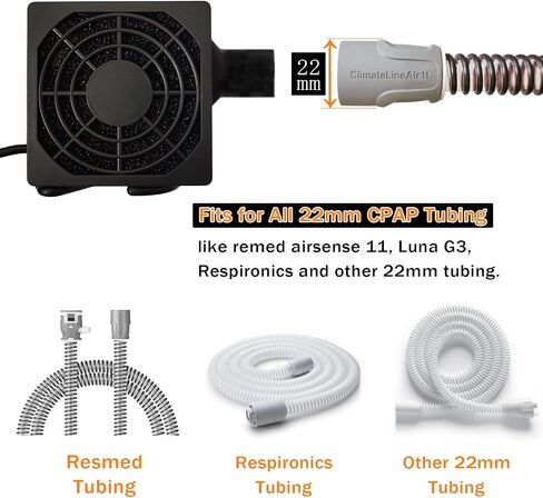 CPAP Hose Dryer | CPAP Hose Dryer Fan | Fast Drying for 22mm CPAP/BIPAP Tubes Cpap Tube Dryer Resmed Airsense Tubes Cpap Cleaning Machine for Airsense 11 10 Tubes in Kuwait