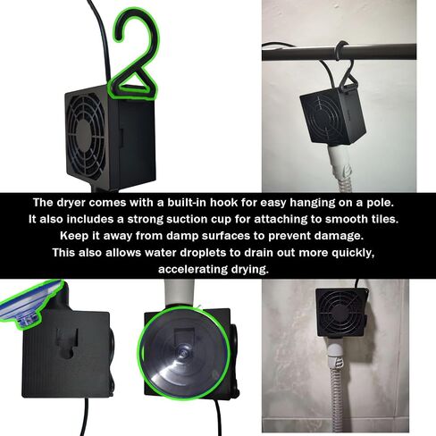 CPAP Hose Dryer | CPAP Hose Dryer Fan | Fast Drying for 22mm CPAP/BIPAP Tubes Cpap Tube Dryer Resmed Airsense Tubes Cpap Cleaning Machine for Airsense 11 10 Tubes in Kuwait