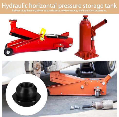 12 PCS Hydraulic Jack Oil Plug, Rubber Hydraulic Oil Filler Plug Bung Floor Jack Parts for Automotive Reservoir Fill Hole in Kuwait