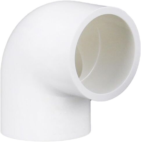 3" 90 Degree PVC Elbow Pipe Fitting (Socket x Socket)– Schedule40 3inch 90° PVC Elbow Adapter Connectors for Cold Water Garden Irrigation,Supply Lines & DIY Shelf.White. in Kuwait