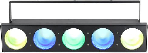 Rockville Bundle: (2) Five-Eye 5 Head RGB Blinder Light, 19 Channel DMX, Super Bright, Durable Aluminum Case, Control Each Light, Auto for Stage, DJ Events, and Venues (2 Items) in Kuwait