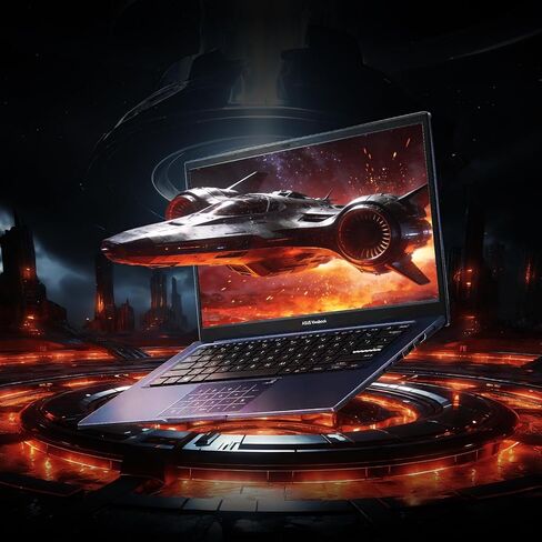 كمبيوتر محمول ASUS Vivobook 14 مقاس 14 بوصة FHD، Intel 10-Core 5 120U (يصل إلى 5 جيجا هرتز)، ذاكرة الوصول العشوائي 16 جيجابايت 512 جيجابايت SSD، Win 11 Wifi6 بلوتوث كاميرا ويب طويلة العمر لطلاب كلية الأعمال مع ملحق GM in Kuwait