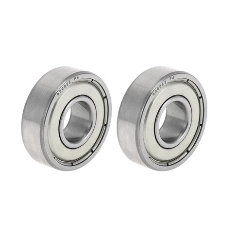 6000ZZ Deep Groove Ball Bearings P4 10x26x8mm Car Lubricated Bearings Silver Tone Double Metal Seal Stylish Design 2 Pcs in Kuwait