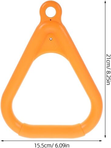 Gymnastic Rings Set 2pcs Triangle Workout Rings for Outdoor Fitness Training Accessories for Adults Exercise in Kuwait
