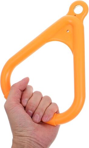 Gymnastic Rings Set 2pcs Triangle Workout Rings for Outdoor Fitness Training Accessories for Adults Exercise in Kuwait