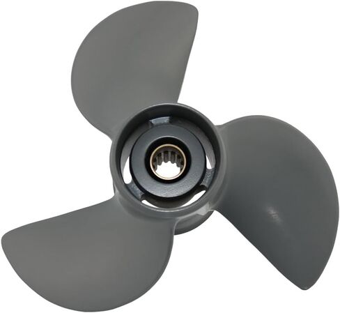 Boatman Boat Propeller 11 1/4x13 for Honda Outboard BF35 BF40 BF45 BF50 BF60HP,OEM Parts No.58130-ZV5-000ZA,13 Tooth Spline,RH in Kuwait