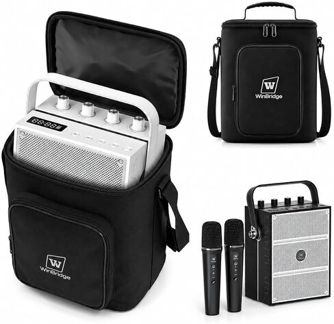 Carrying Case for S99 Voice Amplifier,Portable Speaker Microphone Combo Bag | Designed for S99 microphone speaker Set, this protective case offers padded protection, accessory storage and easy carrying. in Kuwait