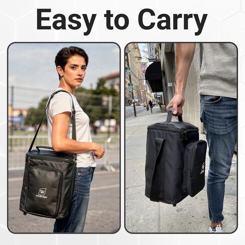 Carrying Case for S99 Voice Amplifier,Portable Speaker Microphone Combo Bag | Designed for S99 microphone speaker Set, this protective case offers padded protection, accessory storage and easy carrying. in Kuwait