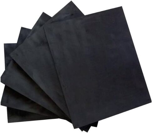 5pcs High Pure Graphite Plate Panel Sheet, Carbon Graphite Electrode Pyrolytic High Temperature Board 50 * 40 * 3mm for DIY in Kuwait