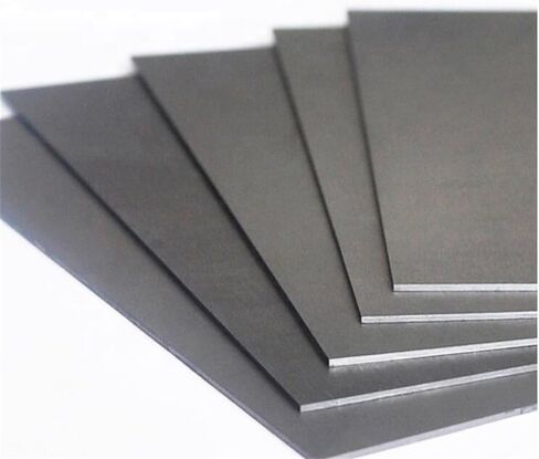 5pcs High Pure Graphite Plate Panel Sheet, Carbon Graphite Electrode Pyrolytic High Temperature Board 50 * 40 * 3mm for DIY in Kuwait