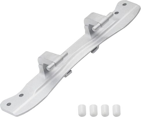 W10208415 Dryer Washer Door Hinge Compatible with Whirlpool Amana Maytag Crosley WPW10208415, 1872427, AP6017115, Front Loader Dryer and Washer Door Hinge with 4 Pin Caps in Kuwait