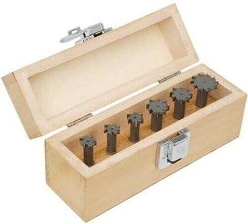 ARC-POWER for 6 Piece T-Slot Cutter Tool Bit Set Slotter Mill Milling Machine in Kuwait