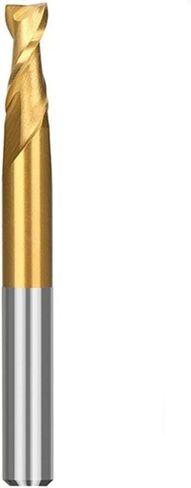 CNC Router Bits Flat Nose Carbide Endmill HSS Milling Cutter 2 Flute End Mill Spiral for Wood Metal Aluminum in Kuwait