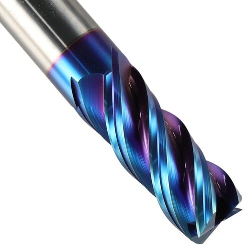 1pcs Tungsten Carbide 4 Flute Straight Shank Square End Mill CNC Milling Tools D1-D20 Mm for Aluminum Copper Carbon Steel Die Alloy in Kuwait