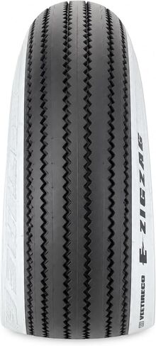 Vee Tire 20x4.0 White Wall Zig Zag E-Bike 50 Tubeless Ready Tire with Folding Bead and Endurance Compound 20x4,20 x 4.0 in Kuwait