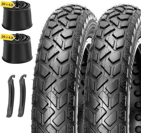 إطار دراجة MOHEGIA EBike السمين: 20x4.0/26x4.0 بوصة إطار دراجة كهربائية عالية الأداء لجميع التضاريس MTB لمغامرات الشوارع أو الممرات in Kuwait