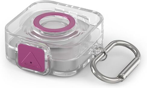 حافظة BEARDDO PC لجهاز Oura Ring Gen 4 حافظة حماية الشاحن مع قفل آمن، غطاء حماية صلب شفاف مقاوم للصدمات من البولي كربونات مع سلسلة مفاتيح (أرجواني) in Kuwait