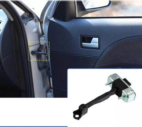 Car Check Stopper Hinge Compatible With For Sienna 2003-2010 Front Door Check Hinge Strap Limit Rod Stop 68620AE010 68620-AE011 Door Stop Check Strap in Kuwait