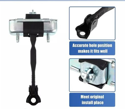 Car Check Stopper Hinge Compatible With For Sienna 2003-2010 Front Door Check Hinge Strap Limit Rod Stop 68620AE010 68620-AE011 Door Stop Check Strap in Kuwait
